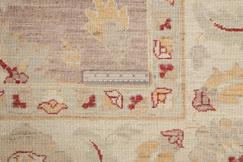 Chobi Brown Square Hand Knotted 67 X 69 Area Rug 700-143449 Image 6