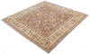 Chobi Brown Square Hand Knotted 67 X 69  Area Rug 700-143449 Thumb 2