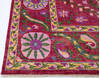 Modern Red Hand Knotted 68 X 99 Area Rug 700-143450 Thumb 5