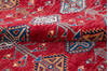 Kazak Red Hand Knotted 71 X 99  Area Rug 700-143451 Thumb 6