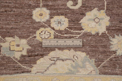Chobi Brown Hand Knotted 68 X 98 Area Rug 700-143452 Image 7