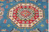 Kazak Blue Hand Knotted 69 X 95  Area Rug 700-143454 Thumb 3