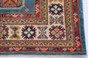 Kazak Blue Hand Knotted 69 X 95  Area Rug 700-143454 Thumb 5