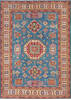 Kazak Blue Hand Knotted 69 X 95 Area Rug 700-143454 Thumb 0