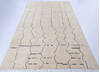 Moroccan White Hand Knotted 64 X 100  Area Rug 700-143457 Thumb 1