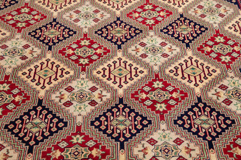 Khan Mohammadi Multicolor Hand Knotted 64 X 97 Area Rug 700-143459 Image 5