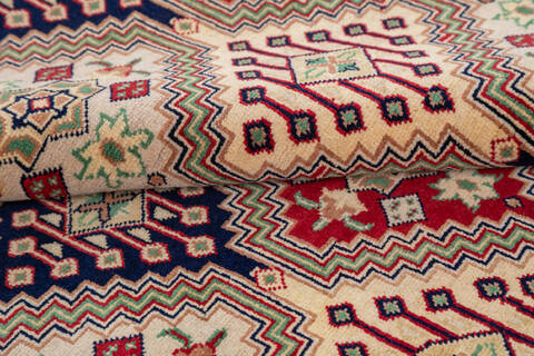 Khan Mohammadi Multicolor Hand Knotted 64 X 97 Area Rug 700-143459 Image 6