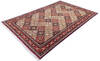 Khan Mohammadi Multicolor Hand Knotted 64 X 97 Area Rug 700-143459 Thumb 2