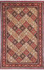 Khan Mohammadi Multicolor Hand Knotted 64 X 97 Area Rug 700-143459 Thumb 0