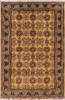 Khan Mohammadi Yellow Hand Knotted 66 X 98  Area Rug 700-143460 Thumb 0