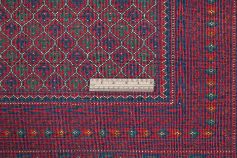 Khan Mohammadi Red Hand Knotted 66 X 92 Area Rug 700-143462 Image 7