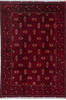 Khan Mohammadi Red Hand Knotted 66 X 95 Area Rug 700-143463 Thumb 0