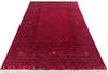 Khan Mohammadi Red Hand Knotted 64 X 93  Area Rug 700-143464 Thumb 1