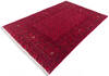 Khan Mohammadi Red Hand Knotted 64 X 93 Area Rug 700-143464 Thumb 2