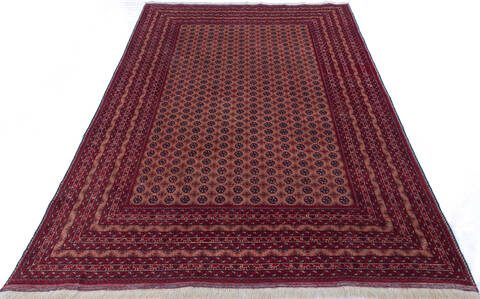 Khan Mohammadi Brown Hand Knotted 65 X 95 Area Rug 700-143467 Image 1