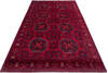 Khan Mohammadi Red Hand Knotted 67 X 106  Area Rug 700-143469 Thumb 1