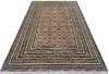 Khan Mohammadi Beige Hand Knotted 67 X 103  Area Rug 700-143472 Thumb 1