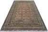 Khan Mohammadi Beige Hand Knotted 67 X 103 Area Rug 700-143472 Thumb 1