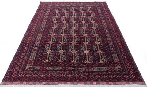 Khan Mohammadi Multicolor Hand Knotted 68 X 93 Area Rug 700-143474 Image 1
