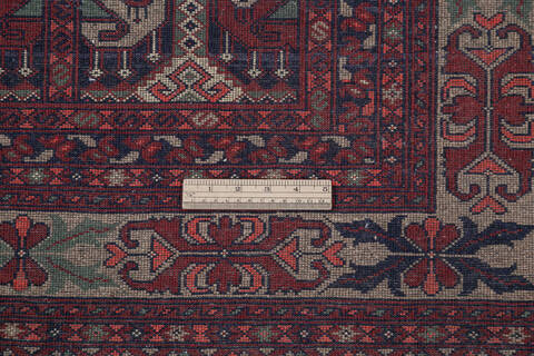 Khan Mohammadi Multicolor Hand Knotted 68 X 93  Area Rug 700-143474 Image 8
