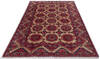 Khan Mohammadi Red Hand Knotted 69 X 95  Area Rug 700-143475 Thumb 1