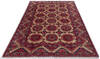 Khan Mohammadi Red Hand Knotted 69 X 95 Area Rug 700-143475 Thumb 1