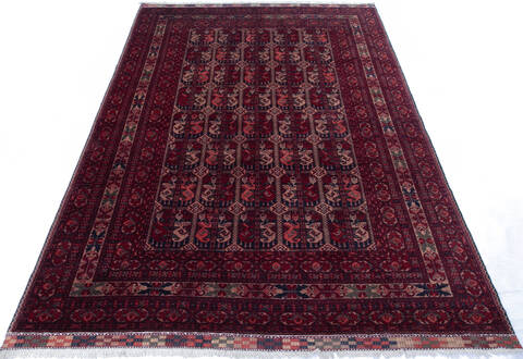 Khan Mohammadi Multicolor Hand Knotted 64 X 98 Area Rug 700-143476 Image 1