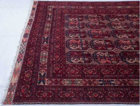 Khan Mohammadi Multicolor Hand Knotted 64 X 98 Area Rug 700-143476 Image 5