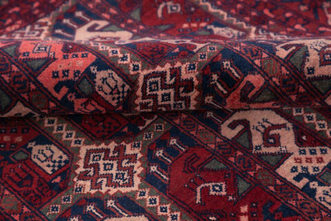 Khan Mohammadi Multicolor Hand Knotted 64 X 98 Area Rug 700-143476 Image 6