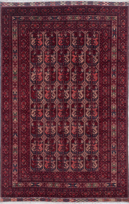 Khan Mohammadi Multicolor Hand Knotted 64 X 98 Area Rug 700-143476 Image 0