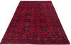 Khan Mohammadi Red Hand Knotted 67 X 99  Area Rug 700-143478 Thumb 1