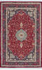 Pak-Persian Red Hand Knotted 47 X 73  Area Rug 700-143479 Thumb 0