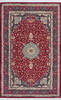 Pak-Persian Red Hand Knotted 48 X 73 Area Rug 700-143480 Thumb 0