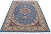 Pak-Persian Blue Hand Knotted 47 X 610  Area Rug 700-143482 Thumb 1