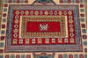 Kazak Beige Hand Knotted 410 X 68 Area Rug 700-143490 Thumb 4