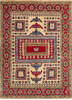 Kazak Beige Hand Knotted 410 X 68 Area Rug 700-143490 Thumb 0
