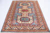 Pak-Persian Blue Hand Knotted 54 X 70  Area Rug 700-143492 Thumb 1