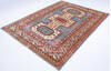 Pak-Persian Blue Hand Knotted 54 X 70  Area Rug 700-143492 Thumb 2