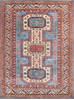 Pak-Persian Blue Hand Knotted 54 X 70  Area Rug 700-143492 Thumb 0
