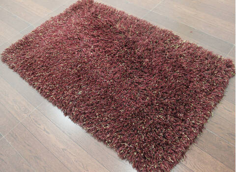 Shaggy Red Shaggy 26 X 40 Area Rug 902-143498 Image 1