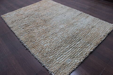 Shaggy Beige Shaggy 56 X 79 Area Rug 902-143501 Image 1