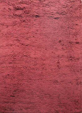 Shaggy Red Shaggy 5'2" X 7'5"  Area Rug 902-143502