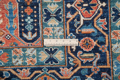Chobi Red Hand Knotted 68 X 98 Area Rug 700-143511 Image 7