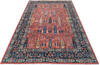 Chobi Red Hand Knotted 68 X 98  Area Rug 700-143511 Thumb 1