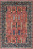 Chobi Red Hand Knotted 68 X 98 Area Rug 700-143511 Thumb 0