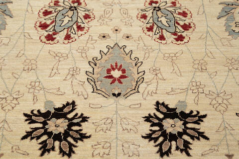 Chobi Beige Hand Knotted 66 X 910 Area Rug 700-143512 Image 3