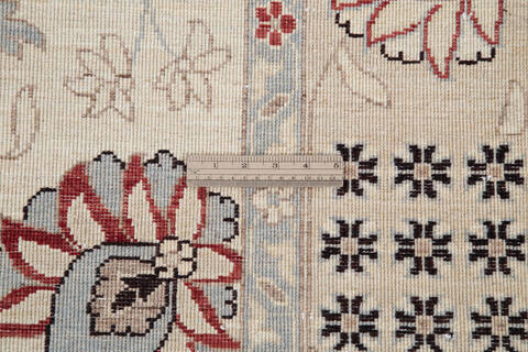 Chobi Beige Hand Knotted 66 X 910 Area Rug 700-143512 Image 8