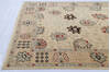 Chobi Beige Hand Knotted 66 X 910  Area Rug 700-143512 Thumb 6