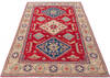 Kazak Red Hand Knotted 67 X 99  Area Rug 700-143514 Thumb 1