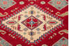 Kazak Red Hand Knotted 67 X 99  Area Rug 700-143514 Thumb 2